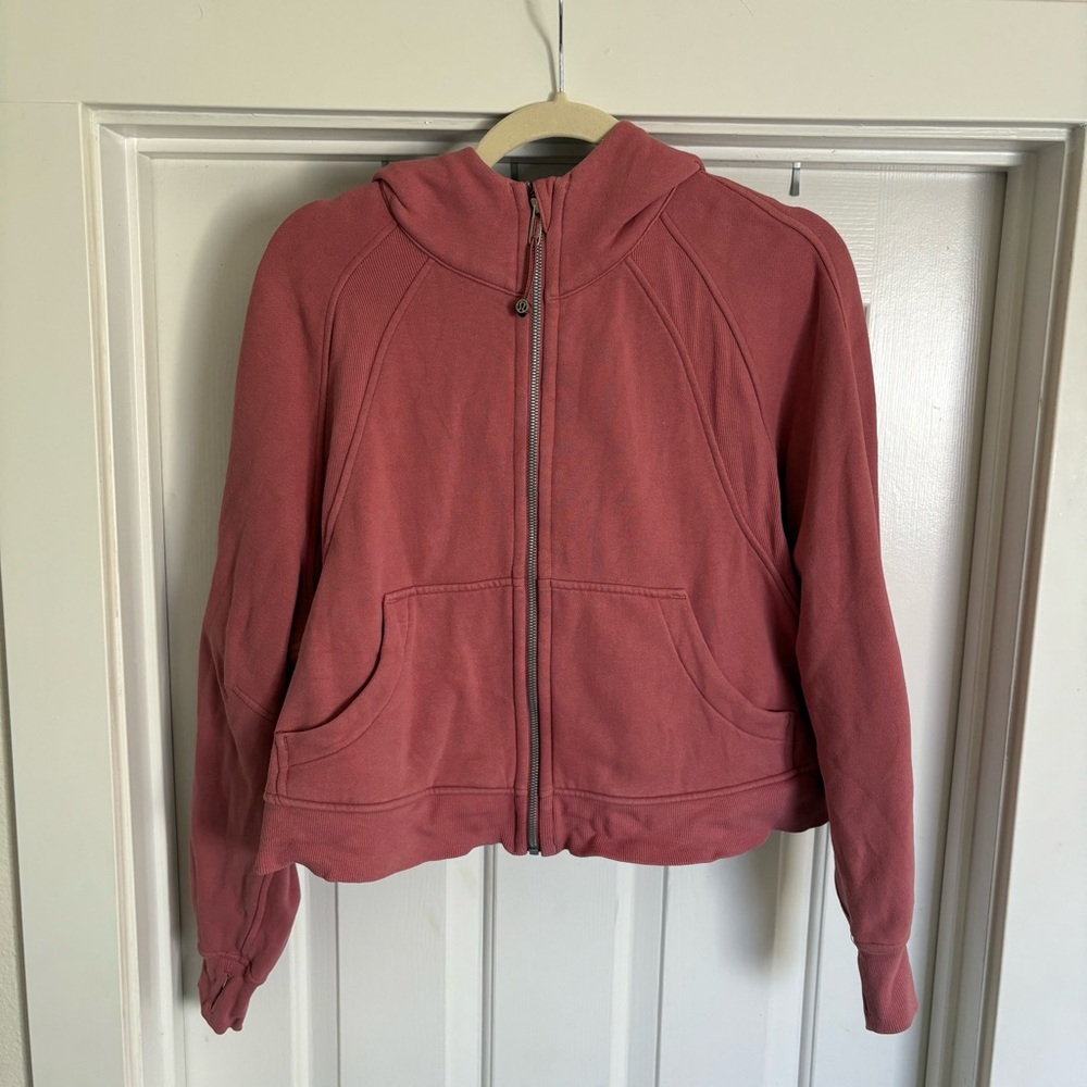 Lululemon full zip scuba hoodie